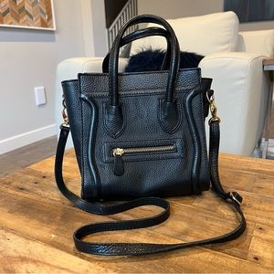 Black Leather Bag